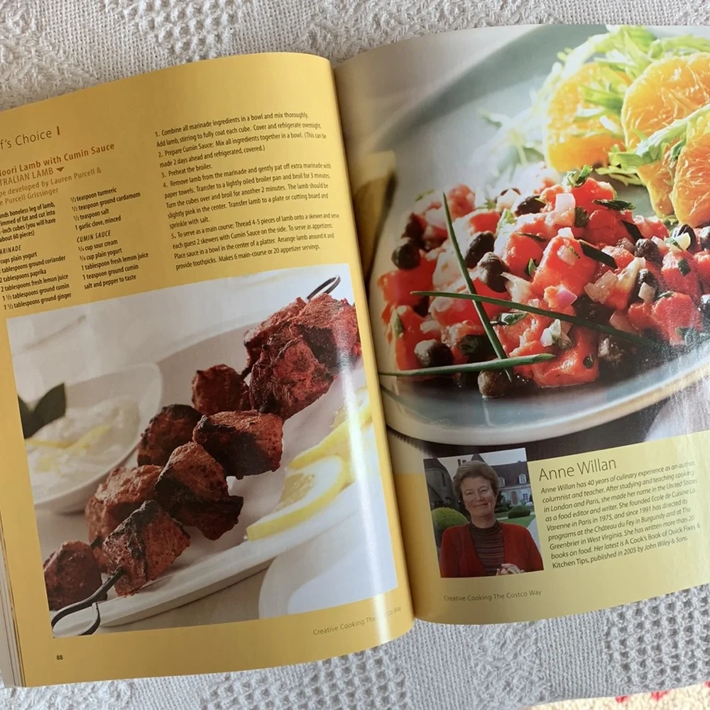 Costco cookbook “Creative Cooking the Costco Way” bountiful recipes